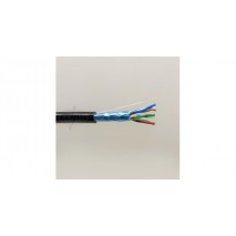 kábel OPTRO-NET FTP 4x2x0,52 cat.5E  PVC SOL 24AWG drôt  sivý (bal305m)